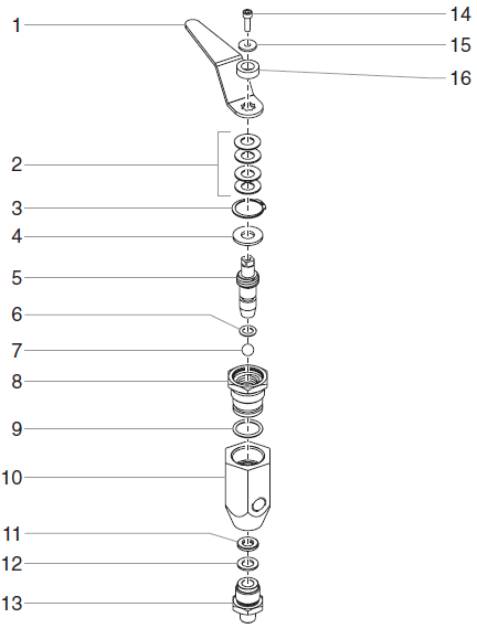 PowrTwin 6900XLT Bleed Valve Assembly Parts